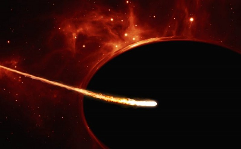 Did Hubble Just Witness a Black Hole Swallow a Star?
