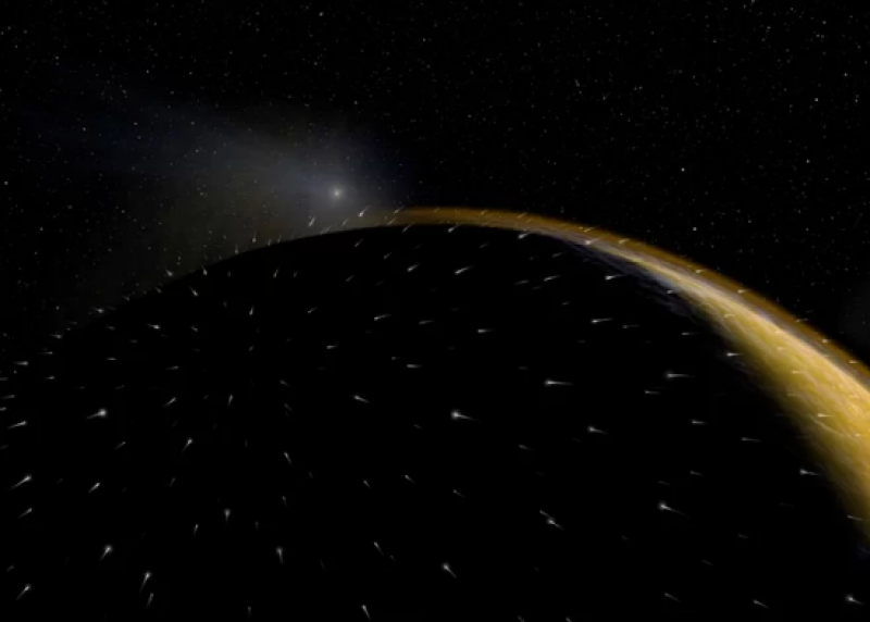 Comet's 2014 Mars Flyby Caused Most Intense Meteor Shower Ever Recorded