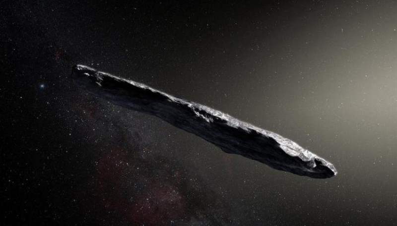 Wow! 1st Interstellar Asteroid Is a Spinning Space Cigar