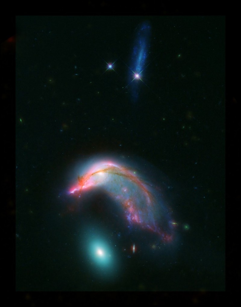 Galaxy Duo Looks Just Like a Penguin Guarding Its Egg