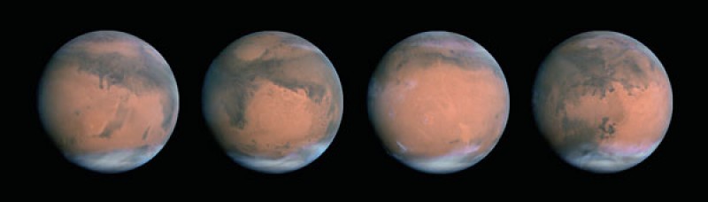Observe Changes on Mars
