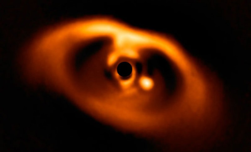 First Confirmed Image of Newborn Planet