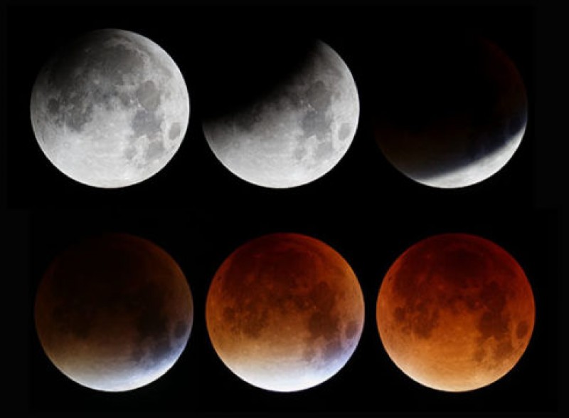 Red Moon Meets Red Planet in Longest Total Lunar Eclipse of the Century