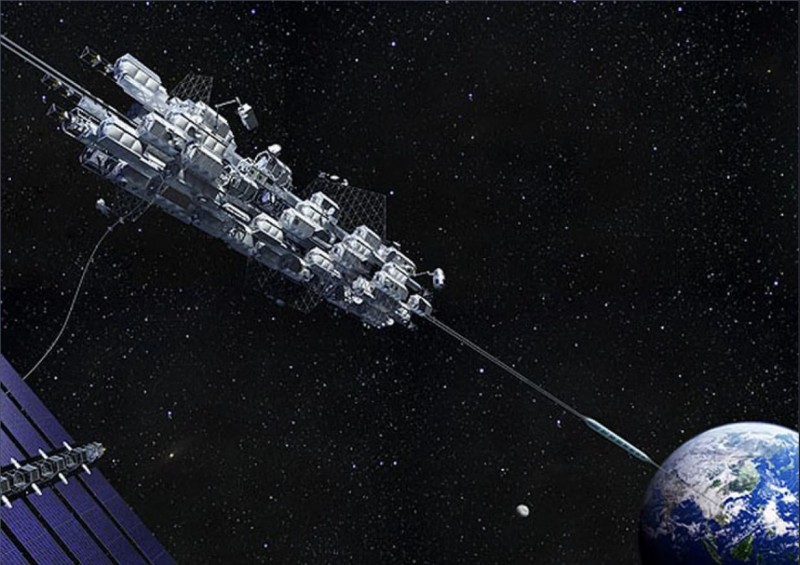 As If Space Elevators Aren't Cool Enough, They Might Fix Themselves, Too