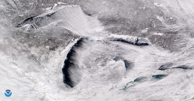 NASA and NOAA: This is what the polar vortex looks like from space