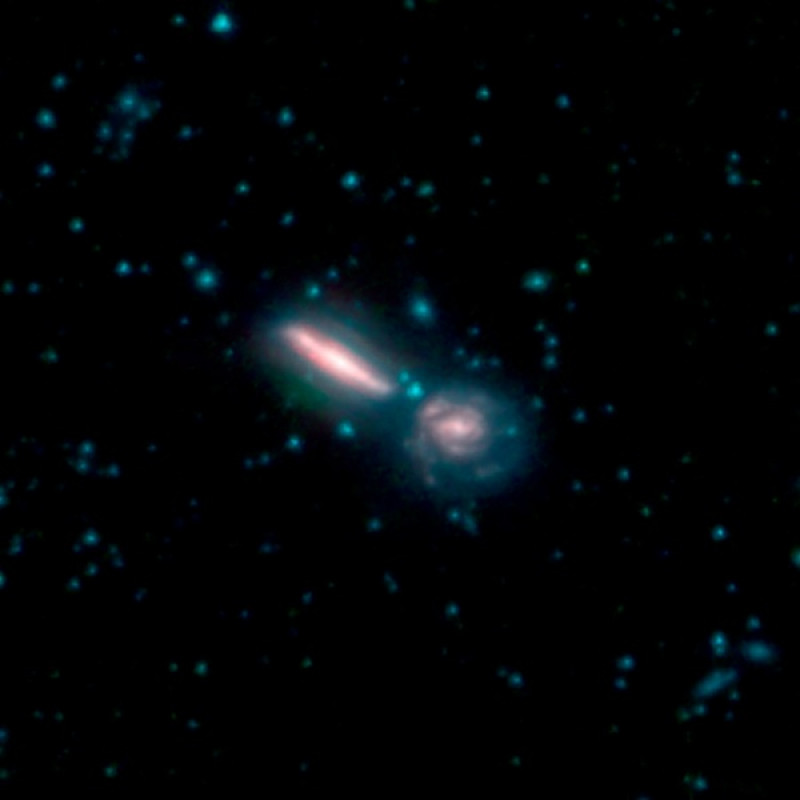 Merging galaxies can cause a dearth of new stars