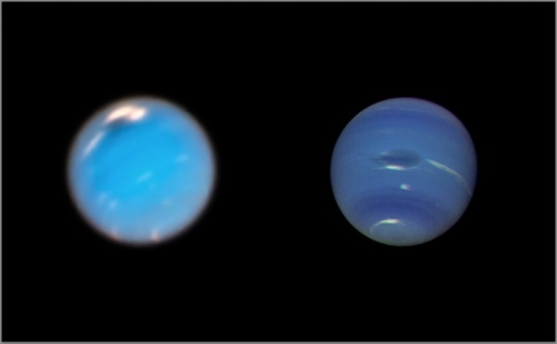 Hubble catches Neptune forming new, massive storms