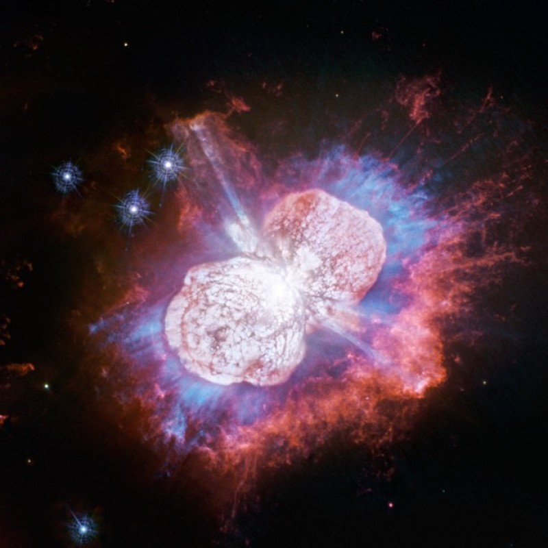Going out with a bang, not a whimper, Eta Carinae continues to amaze