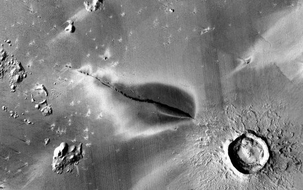 Snapshot: Evidence of recent explosive volcanism on Mars