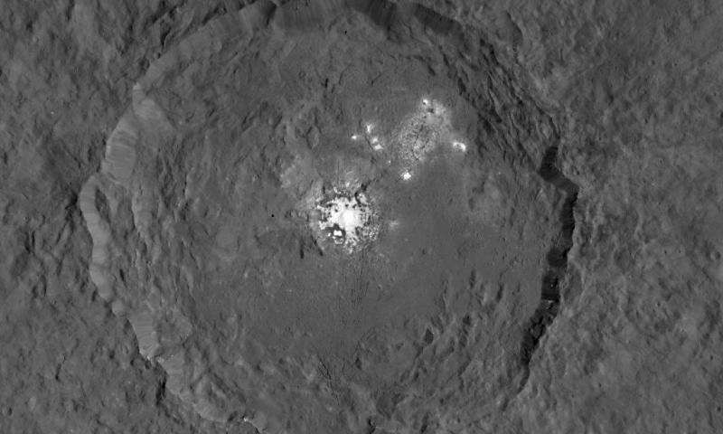 Ceres' Bright Spot In New Detail