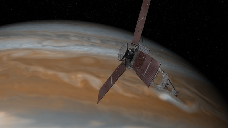 Juno Spacecraft Passes Jupiter/Sun Gravitational Boundary