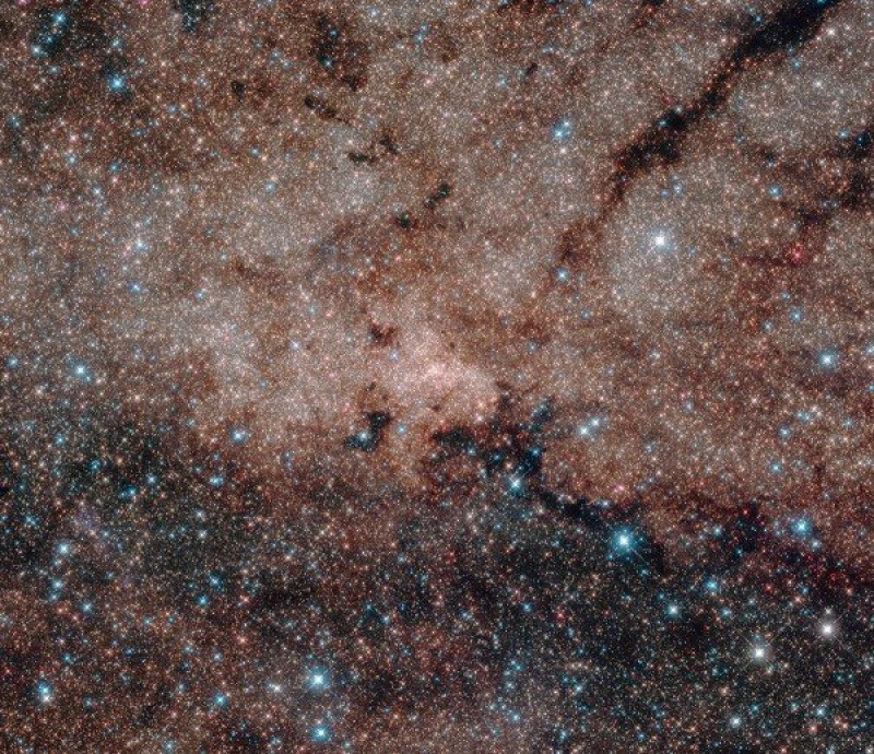 Hubble Peers Into Center of Milky Way