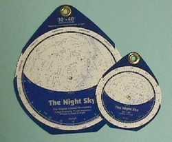 David Chandler &amp; Co. The Night Sky Planisphere - Large 30°N-40°N