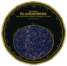 Datalizer Slide Charts Miller's Planisphere Large 22 Degrees North Latitude