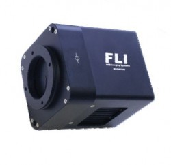 FLI - Microline CCD 47-10-1-109 Back Illuminated Deep Depletion (NIMO) with 25 mm high-speed Shutter and Copper Heatsink