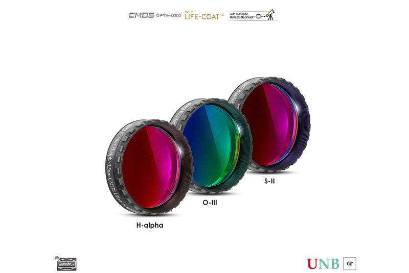 Baader 3.5nm / 4nm Ultra-Narrowband Filters – CMOS-optimized (H-alpha, O-III, S-11)