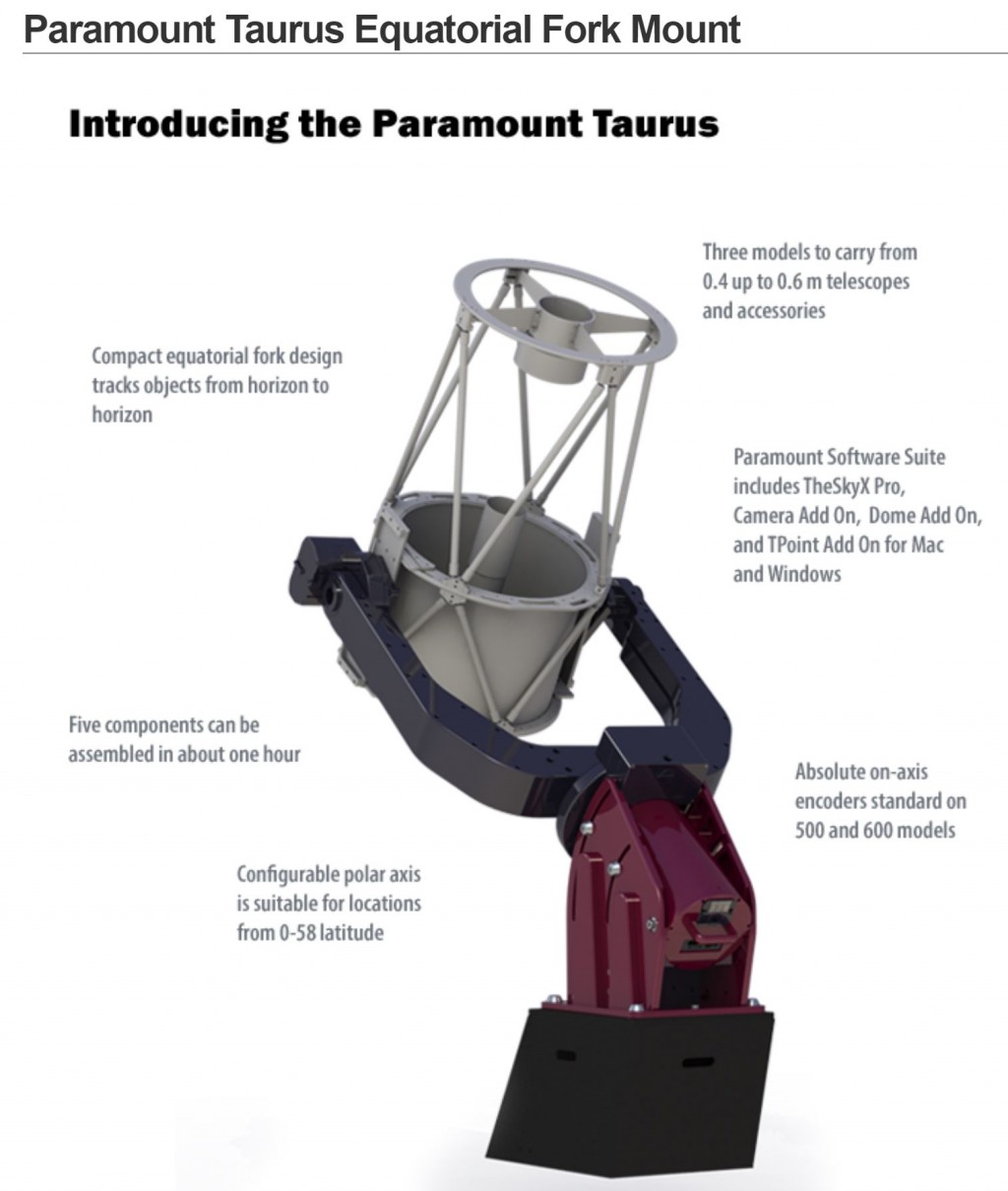 Software Bisque Paramount Taurus Model 500